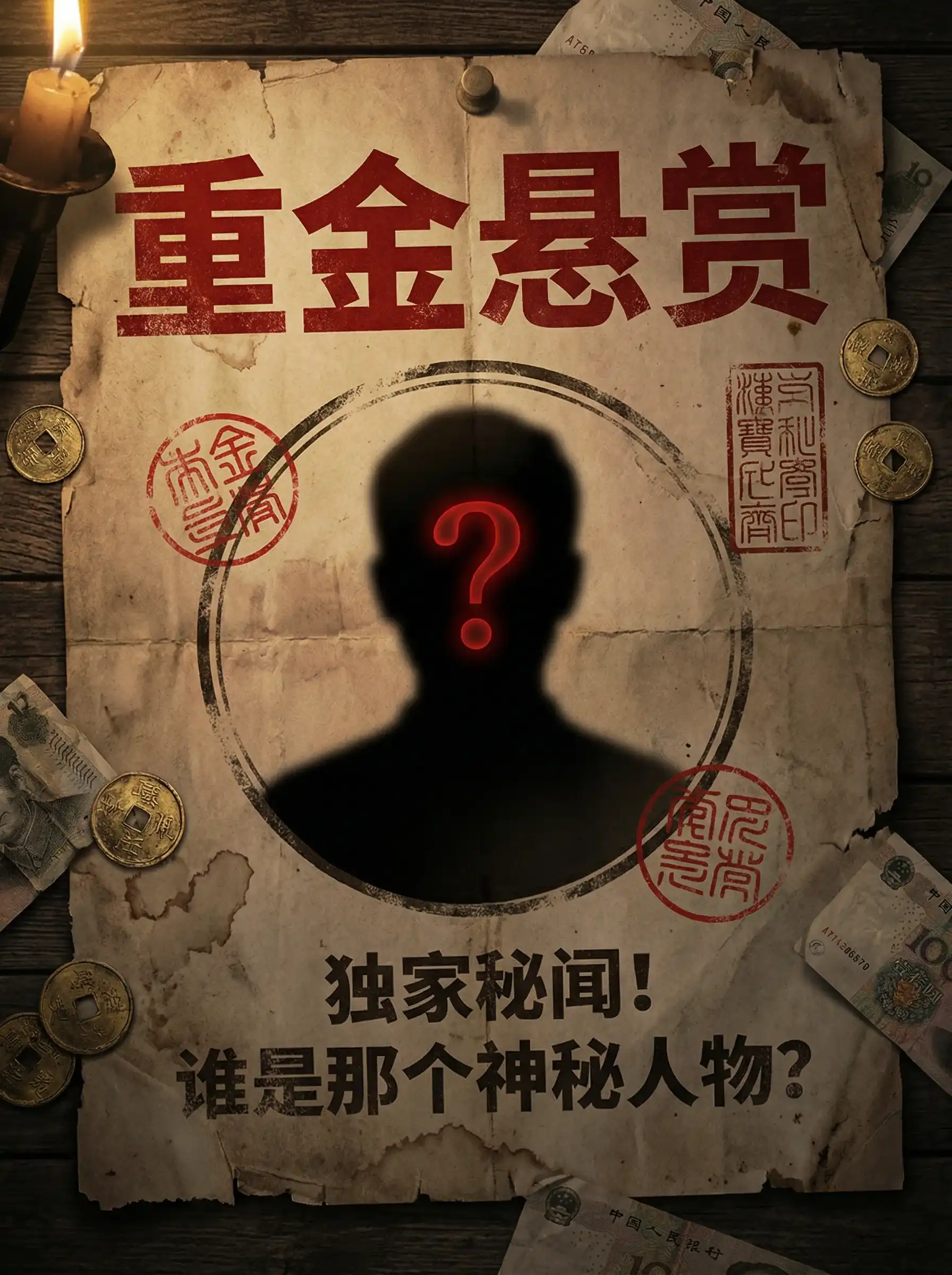 每日吃瓜 - 重金悬赏线索征集令